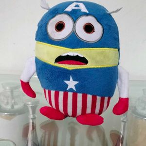 Captain America Minion Plush Toy