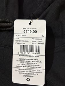 Black 'Merica' Graphic Hoodie