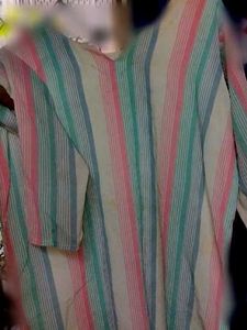 Striped Cotton Kurta