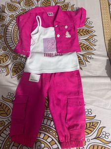 Adorable Pink Teddy Bear Outfit