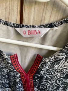 Stylish Printed Biba Kurta