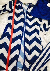 Combo Of Beautiful Top Shrug With Pant