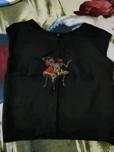 Unique Printed Ethnic crop top and shrug set