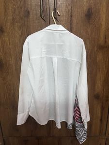 Stylish White Korean Shirt