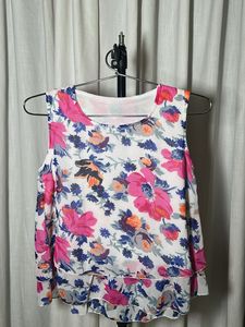 Floral Sleeveless Top