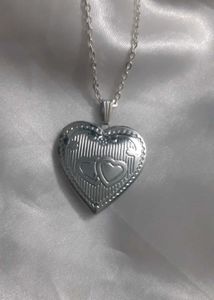 Big Size Heart openable Locket Necklace