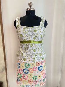 Floral Print Spaghetti Strap Top