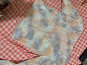 The Ordinary Tie-Dye Button Up Top/ Cardigan
