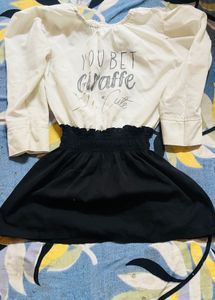 Cute Giraffe Graphic Dress