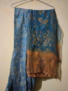Elegant Paisley Print Kurta chudidaar &amp; dupatta