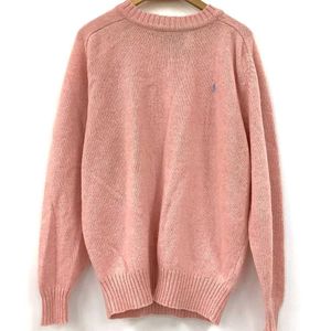 Ralph Lauren Pink Sweater Unisex | XL