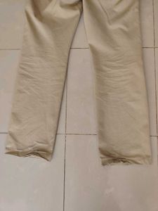 Ruggers Mens Regular Fit Khaki Chinos Size 34"