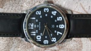 Maxima Men's Black Dial Watch