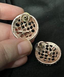 Pearl &amp; Rhinestone Earrings