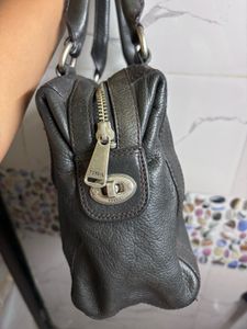 Original Leather Black Hand Bag