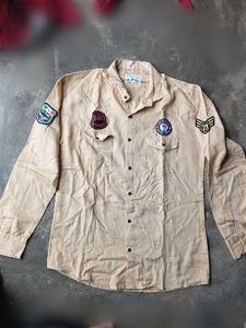 Men's Casual Patch Shirt