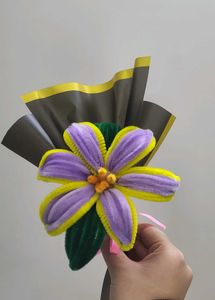Handmade Plush Flower Bouquet