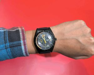 Timex Helix Analog Watch TW029HG13, Strap Changed