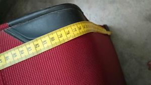 Maroon Big Rolling Suitcase