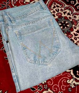 Wrangler Light Wash Baggy Denim Jeans