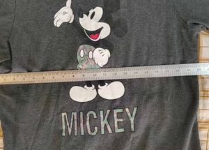Grey Mickey Mouse Long Sleeve sweatshirt