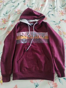 Maroon Graphic Hoodie