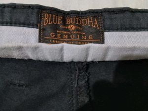 Men's Dark Blue Chinos