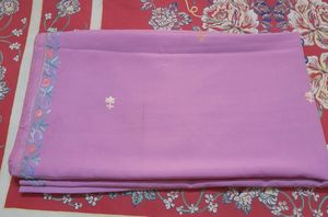 New unused Kashmiri Embroidered  Saree