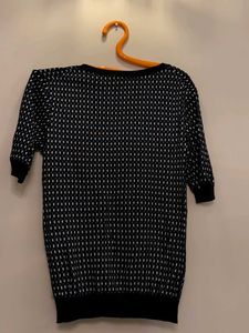 V - Patterned Cotton Top from United colours of B
