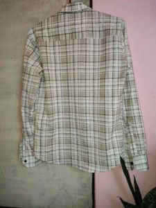 unisex Checked Long Sleeve Shirt