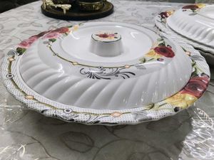 3 Big Biryani and Mandi Dish Elegant Floral Servin