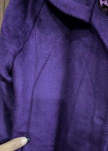 Vibrant Purple Women's Coat