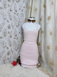 Light Pink Spaghetti Strap Dress