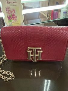 Tommy Hilfiger Red Crossbody Bag