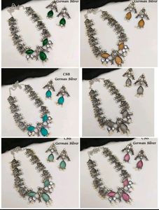 💝 GERMAN SLIVER NECKLACE