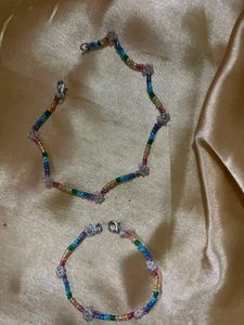 Rainbow Beaded Bracelets