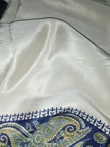 Elegant Saree with Paisley Border