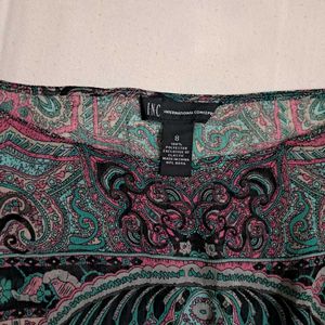 Y2k Vintage Desi Chatpata Paisley Print Kaftan Top