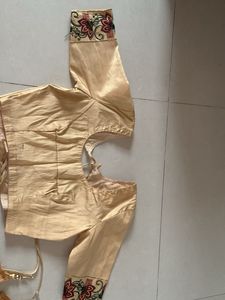 Embroidered Gold Blouse