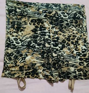 Animal Print Casual Pants