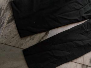 Black Wide Leg Trousers