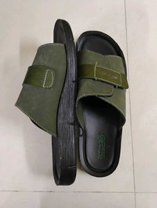 Aerowalk Men's Green Slides