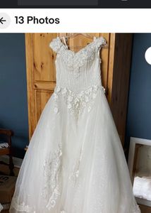 Corset Style Fluffy  Wedding Bridal Goen