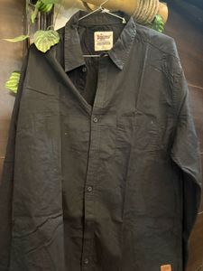 Men's Black Long Sleeve Shirt