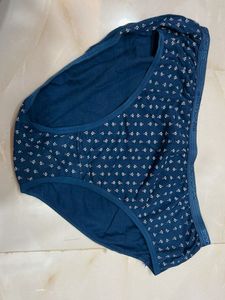 Comfortable Blue Printed Briefs