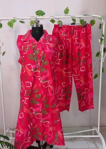 Rose Pink Brand New Plus Size Premium Coord Set