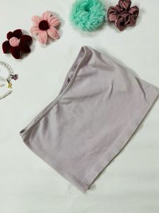 Lilac Ribbed Tube Top