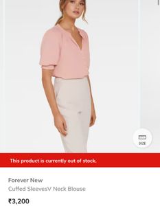 Forever New Pink Blouse