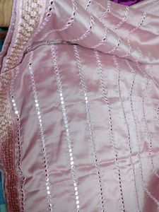 Brand New Onion Pink Saree