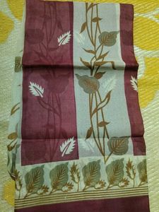 New Linen Handloom Printed Saree